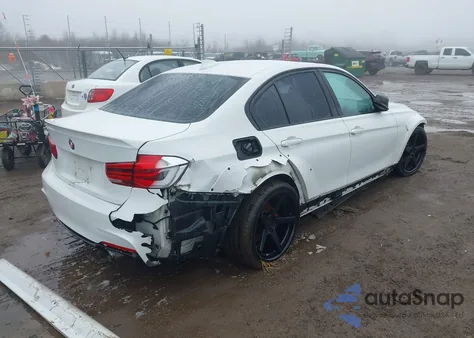 2016 BMW 340I из США, поврежденный, VIN WBA8B3G57GNT91738